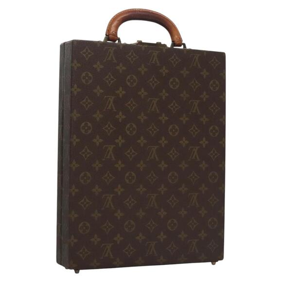 LOUIS VUITTON Monogram Attache Case Hand Bag - Picture 1 of 16